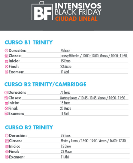 intensivos ingles madrid ciudad lineal