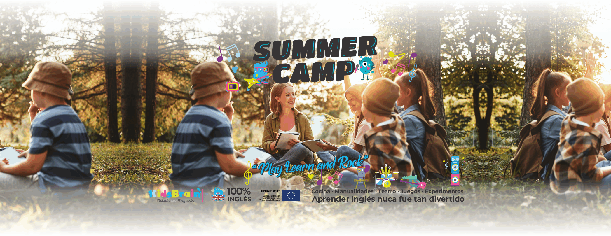 summer camp landing
