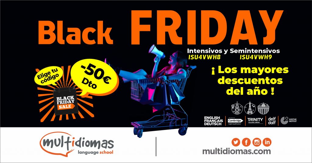 black friday multidiomas