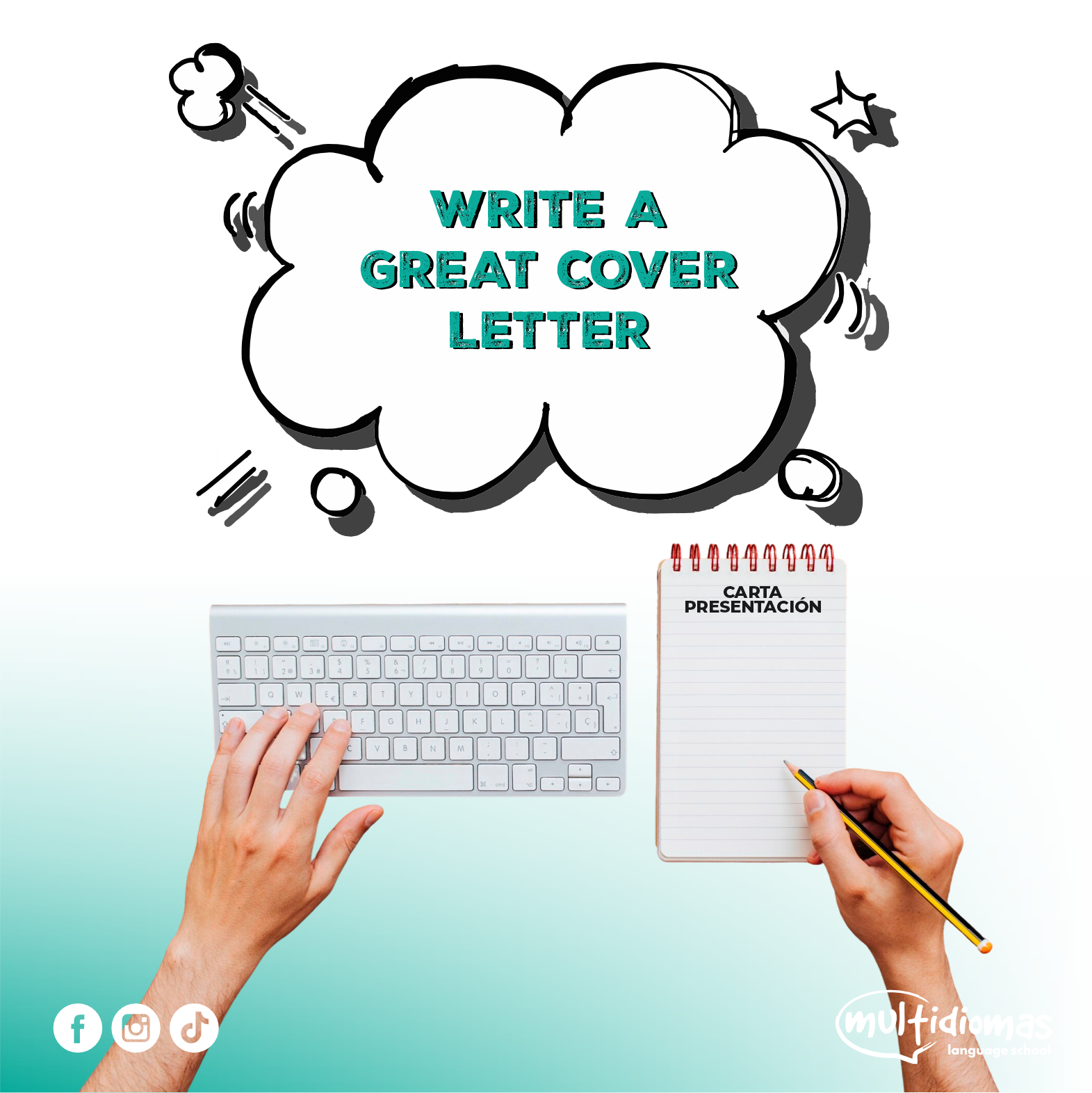 APRENDE A ESCRIBIR LA CARTA DE PRESENTACIÓN/COVER LETTER QUE CAMBIARÁ TU FUTURO APRENDE A ESCRIBIR LA CARTA DE PRESENTACIÓN/COVER LETTER QUE CAMBIARÁ TU FUTURO